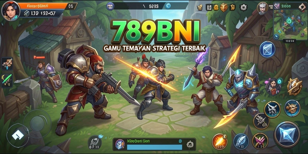 Screenshot aksi mendebarkan gameplay 789BNI dalam pertempuran TPS.