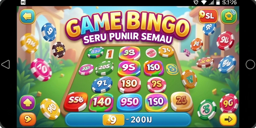 Gameplay seru di 9SL dengan tema bingo yang menarik.