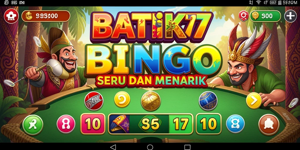 Tampilan gameplay seru dan interaktif di BATIK77.
