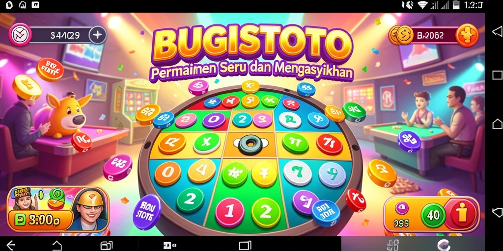 Tampilan screenshot utama BUGISTOTO menampilkan keseruan gameplay Bingo.
