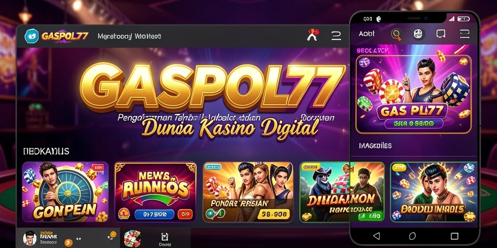 Tampilan gameplay Kasino yang menarik dan menghibur.