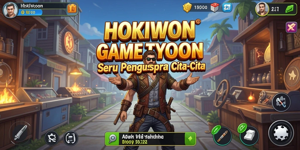 Tampilan menarik gameplay HOKIWON yang menantang dan seru.