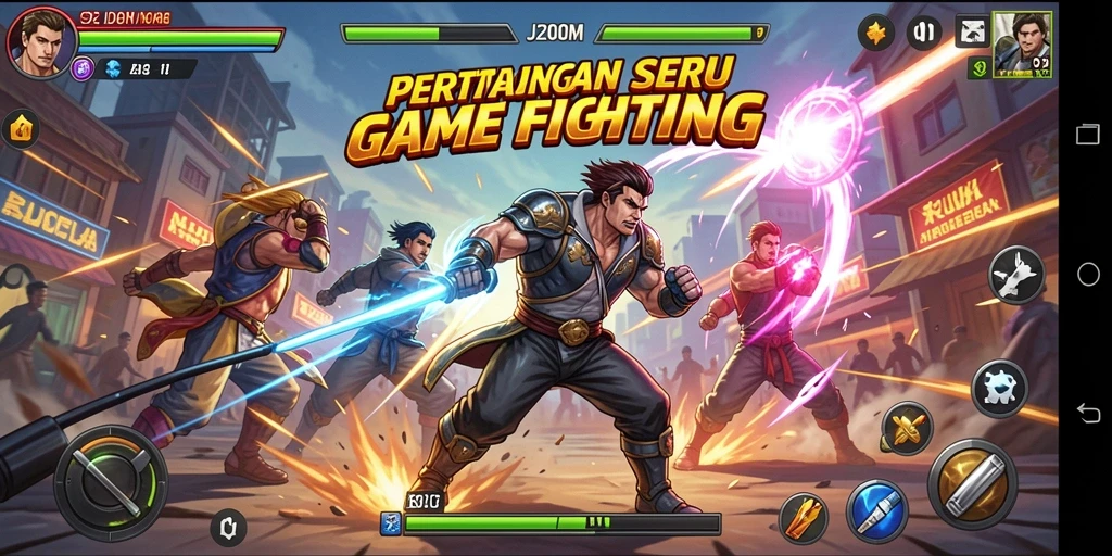 Tampilan mendebarkan pertarungan di J200M yang penuh aksi.