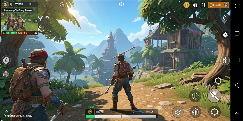 Gameplay menakjubkan di dunia terbuka yang luas.