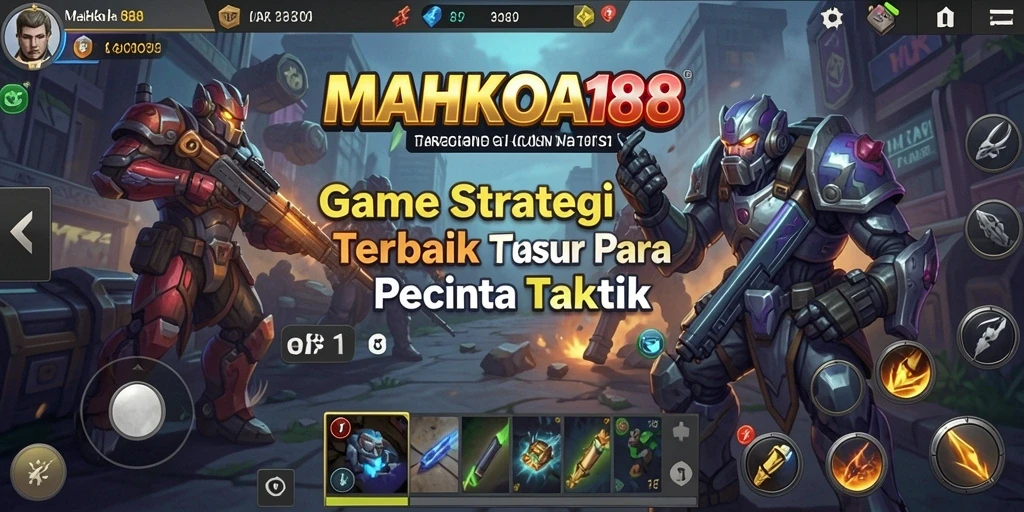 Screenshot gameplay MAHKOTA188 menampilkan aksi strategi yang mendalam.