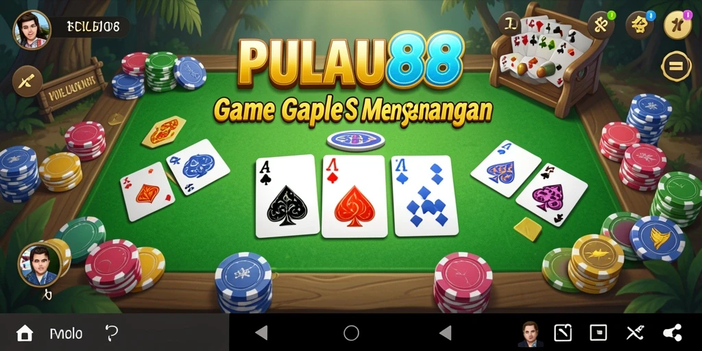 Tampilan gameplay PULAU88 yang menarik dan penuh warna.