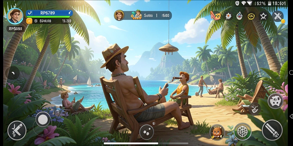 Tampilan gameplay seru RP6789 dengan grafis menarik.