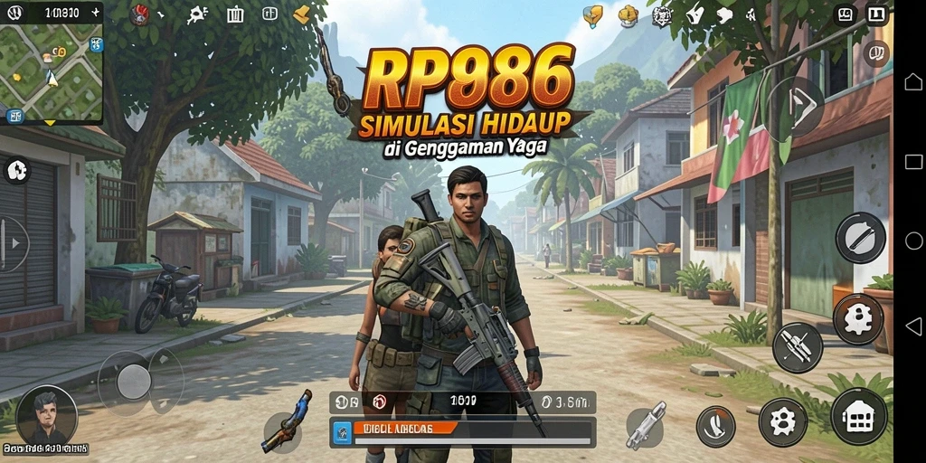 Tampilan gameplay RP886 yang menakjubkan dan interaktif.
