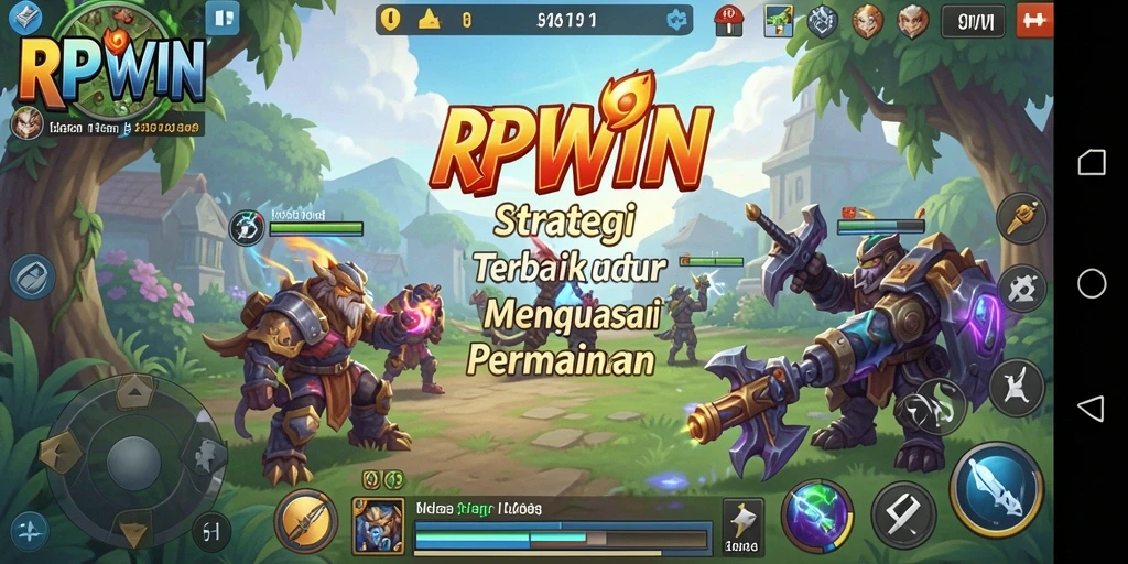 Tangkapan layar gameplay RPWIN menampilkan aksi strategi yang mendebarkan.