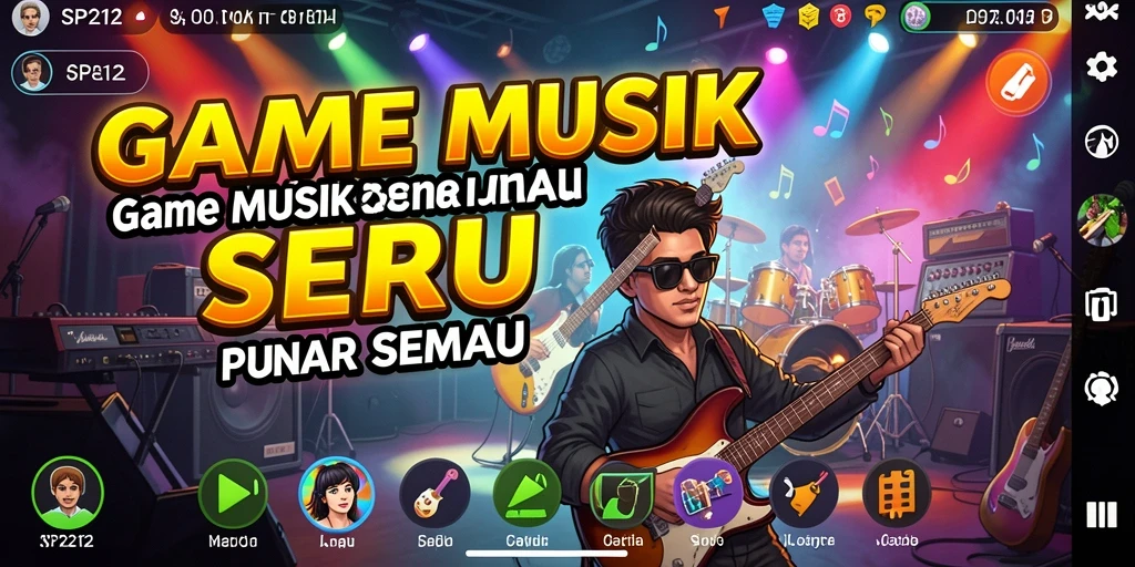 Tampilan menarik dari gameplay SP212 yang penuh irama.