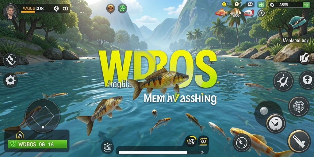 Tangkapan ikan yang mengesankan dalam gameplay WDBOS.