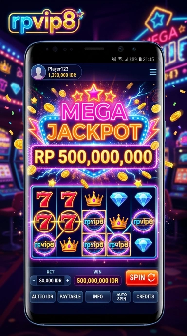Navigasi sederhana dalam aplikasi rpvip8 untuk kemudahan pengguna.